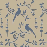 AS - Chinoiserie Birds stencil