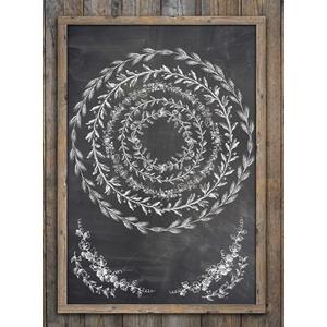 WREATH BUILDER CLASSIC 30,5x30,5 CM - dekor pecsét