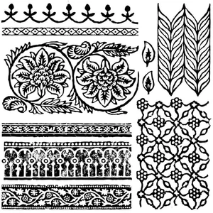 BOHEMIA 30,5x30,5 CM - dekor pecsét