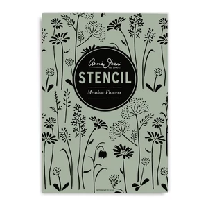 annie sloan meadow flowers stencil