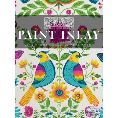 IOD -Paint Inlay Vida Flora